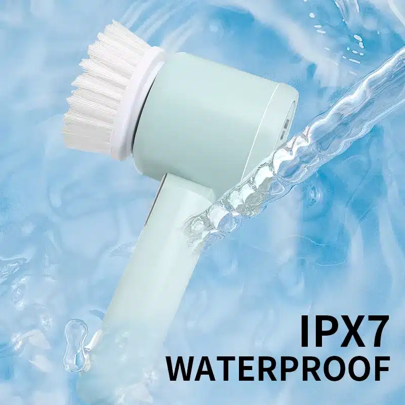 Wireless Electric Cleaning Brush for Kitchen, Bathtub, and Tile Cleaning