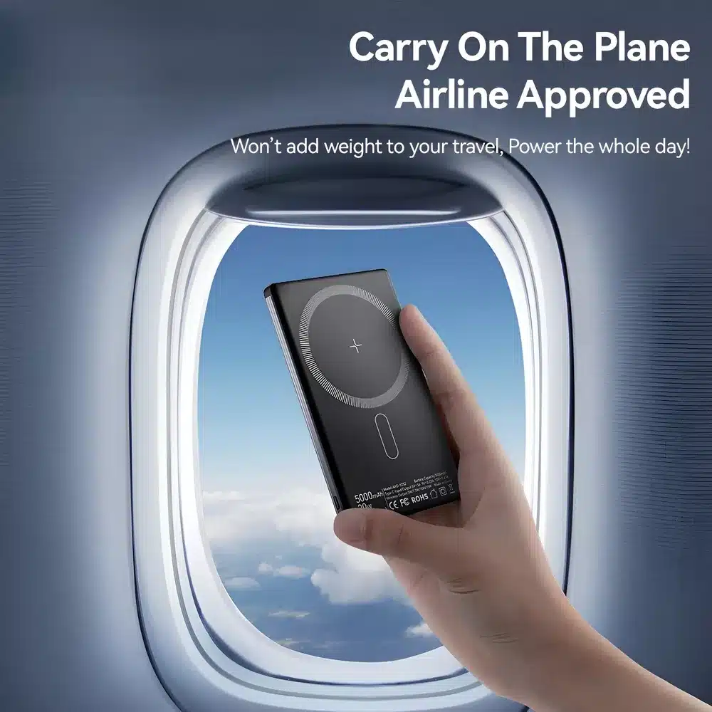 PD 20W Magnetic Wireless Charging Bank 5000mAh 