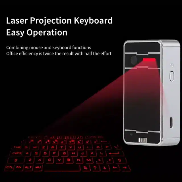 Portable Bluetooth Laser Keyboard