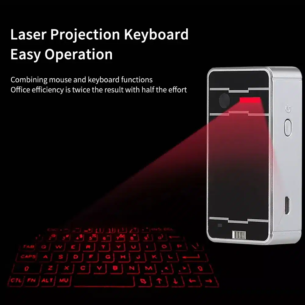 Portable Bluetooth Laser Keyboard